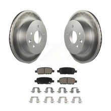 Load image into Gallery viewer, Rear Coat Brake Rotor Ceramic Pad Kit For Nissan Rogue Sport INFINITI G35 Select