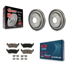 Charger l'image dans la galerie, Rear Coat Brake Rotor Ceramic Pad Kit For Ford F-150 With Electric Parking