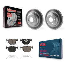 Load image into Gallery viewer, Rear Coated Brake Rotor &amp; Ceramic Pad Kit For BMW 335i X1 xDrive 330i 335xi 335d