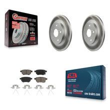 Load image into Gallery viewer, Rear Coat Brake Rotor Ceramic Pad Kit For Scion xB Toyota Matrix Pontiac Vibe iM