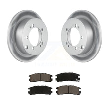 Load image into Gallery viewer, Rear Coat Disc Brake Rotor Ceramic Pad Kit For Mitsubishi Chrysler Sebring Dodge