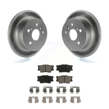 Charger l&#39;image dans la galerie, Rear Coated Disc Brake Rotor Ceramic Pad Kit For Toyota Camry Lexus ES350 Avalon