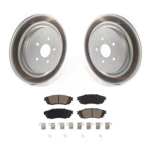 Load image into Gallery viewer, Rear Coat Disc Brake Rotor Ceramic Pad Kit For Lexus RX350 RX450h RX350L RX450hL