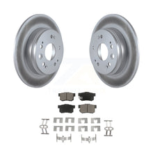 Load image into Gallery viewer, Rear Coated Disc Brake Rotors And Ceramic Pads Kit For 2002-2004 Honda CR-V