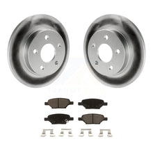 Load image into Gallery viewer, Rear Coat Brake Rotor Ceramic Pad Kit For Chevrolet Malibu Pontiac G6 Cobalt Ion