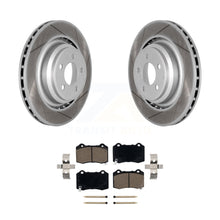 Charger l&#39;image dans la galerie, Rear Coat Brake Rotors Ceramic Pad Kit For Dodge Charger Chrysler 300 Challenger