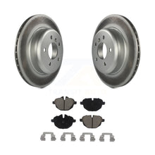 Charger l&#39;image dans la galerie, Rear Coat Brake Rotor Ceramic Pad Kit For BMW 528i 535i xDrive 535d ActiveHybrid