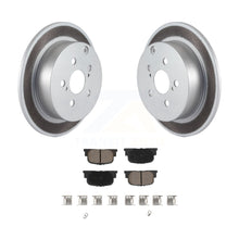 Charger l&#39;image dans la galerie, Rear Coated Disc Brake Rotors And Ceramic Pads Kit For 2005-2010 Scion tC