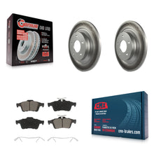 Load image into Gallery viewer, Rear Coated Disc Brake Rotors And Ceramic Pads Kit For Mazda 5