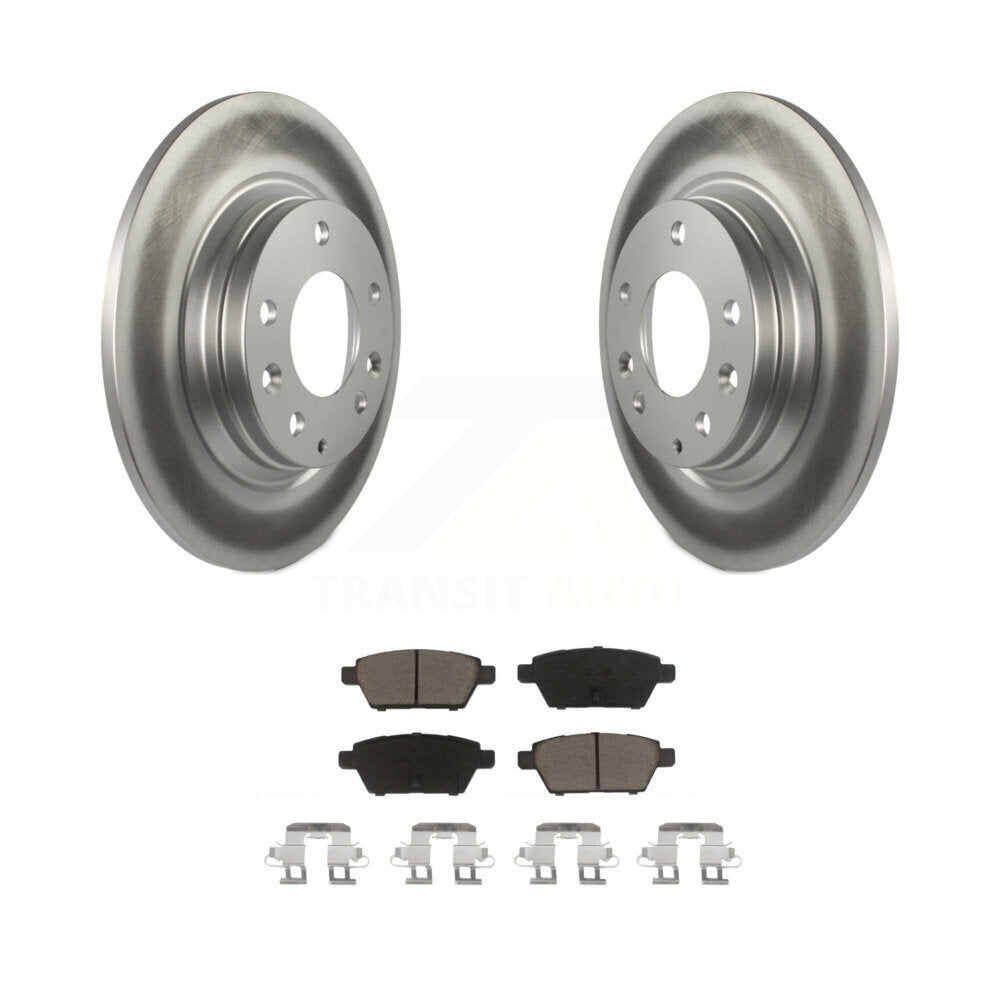 Kit de plaquettes de frein en céramique, Rotors de frein arrière, pour Ford Fusion Mazda 6 Lincoln MKZ Milan 