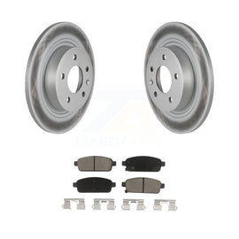 Kit de plaquettes de frein en céramique, Rotors de manteau arrière pour Chevrolet Cruze Buick Verano Volt ELR 