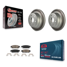 Charger l'image dans la galerie, Rear Coat Brake Rotor Ceramic Pad Kit For Chevrolet Silverado 1500 GMC Sierra XL
