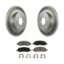 Load image into Gallery viewer, Rear Coated Brake Rotor Ceramic Pad Kit For 2006-2011 Buick Lucerne Cadillac DTS