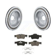 Load image into Gallery viewer, Rear Coated Brake Rotor Ceramic Pad Kit For Mercedes-Benz ML350 GL450 R350 GL550