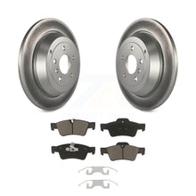 Load image into Gallery viewer, Rear Coated Brake Rotor Ceramic Pad Kit For Mercedes-Benz ML350 R350 ML500 ML320