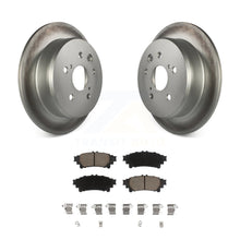 Load image into Gallery viewer, Rear Coated Disc Brake Rotors And Ceramic Pads Kit For Lexus IS250