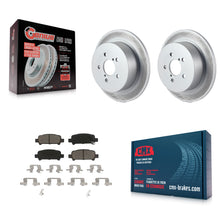 Charger l'image dans la galerie, [Rear] 2008-2009 Subaru Legacy 3.0L Premium Coated Rotors &amp; Ceramic Pads Brake Kit For Max Braking