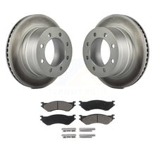 Load image into Gallery viewer, Rear Coated Disc Brake Rotors And Ceramic Pads Kit For Dodge Ram 2500 1500 3500