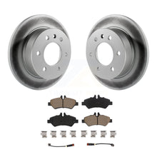 Charger l&#39;image dans la galerie, Rear Coat Brake Rotor Ceramic Pad Kit For Sprinter 2500 Mercedes-Benz Dodge 3500