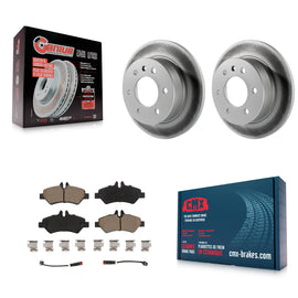 Rear Coat Brake Rotor Ceramic Pad Kit For Sprinter 2500 Mercedes-Benz Dodge 3500