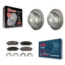 Charger l'image dans la galerie, Rear Coat Brake Rotor Ceramic Pad Kit For Chevrolet Trailblazer GMC Envoy EXT XL