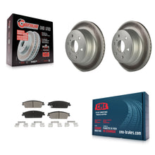 Charger l'image dans la galerie, Rear Coat Brake Rotor Ceramic Pad Kit For Chevrolet Silverado 1500 GMC Sierra XL