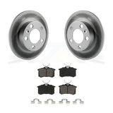 [Rear] 2007-2010 Volkswagen Beetle Premium Coated Rotors & Ceramic Pads Brake Kit For Max Braking