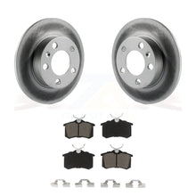 Charger l&#39;image dans la galerie, Rear Coated Brake Rotor Ceramic Pad Kit For Volkswagen Jetta Beetle Golf Audi TT