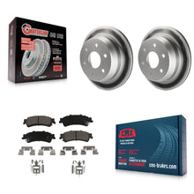 Charger l'image dans la galerie, Rear Coat Brake Rotor Ceramic Pad Kit For Chevrolet Silverado 1500 GMC Sierra XL