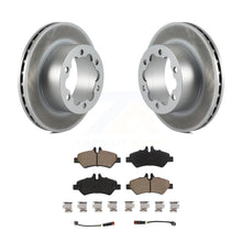 Load image into Gallery viewer, Rear Coated Disc Brake Rotor And Ceramic Pad Kit For Mercedes-Benz Sprinter 3500