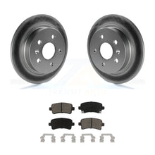 Charger l&#39;image dans la galerie, Rear Coat Brake Rotors Ceramic Pad Kit For Chevrolet Malibu Buick LaCrosse Regal