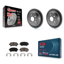 Charger l'image dans la galerie, Rear Coat Brake Rotors Ceramic Pad Kit For Chevrolet Malibu Buick LaCrosse Regal