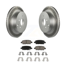 Load image into Gallery viewer, Rear Coat Brake Rotor Ceramic Pad Kit For Nissan Murano INFINITI Pathfinder QX60