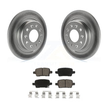 Charger l&#39;image dans la galerie, Rear Coated Brake Rotor Ceramic Pad Kit For Chevrolet Equinox Malibu GMC Terrain