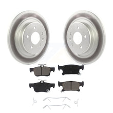 Charger l&#39;image dans la galerie, Rear Coated Disc Brake Rotors And Ceramic Pads Kit For Buick Envision