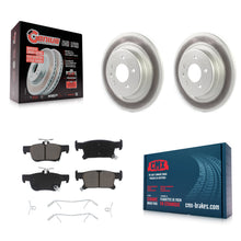Load image into Gallery viewer, Rear Coated Disc Brake Rotors And Ceramic Pads Kit For Buick Envision
