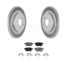 Load image into Gallery viewer, Rear Coated Disc Brake Rotors And Ceramic Pads Kit For Lexus CT200h