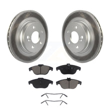 Load image into Gallery viewer, Rear Coat Brake Rotor Ceramic Pad Kit For Mercedes-Benz E350 C250 C300 C350 E550