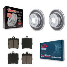 Charger l'image dans la galerie, Rear Coat Brake Rotors Ceramic Pad Kit For Mercedes-Benz C230 C240 Chrysler C280