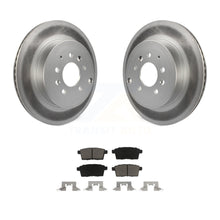 Load image into Gallery viewer, Rear Coated Disc Brake Rotors And Ceramic Pads Kit For 2007-2015 Mazda CX-9