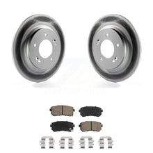 Load image into Gallery viewer, Rear Coat Brake Rotor Ceramic Pad Kit For Kia Optima With Electric Parking