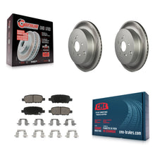 Charger l'image dans la galerie, [Rear] 2009-2013 Suzuki Grand Vitara Premium Coated Rotors &amp; Ceramic Pads Brake Kit For Max Braking
