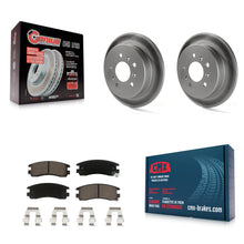 Charger l'image dans la galerie, Rear Coat Brake Rotor Ceramic Pad Kit For Chevrolet Impala Buick Pontiac Century