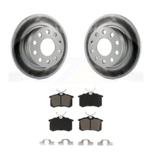 Charger l&#39;image dans la galerie, Rear Coated Disc Brake Rotors &amp; Ceramic Pad Kit For Volkswagen Jetta Beetle Golf