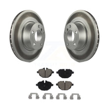 Load image into Gallery viewer, Rear Coated Disc Brake Rotors And Ceramic Pads Kit For BMW X3 X4