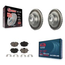 Charger l'image dans la galerie, [Rear] 2012 BMW X3 From 10 11 Premium Coated Rotors &amp; Ceramic Pads Brake Kit For Max Braking