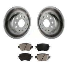 Load image into Gallery viewer, Rear Coat Brake Rotors Ceramic Pad Kit For Volkswagen Passat GTI Golf SportWagen