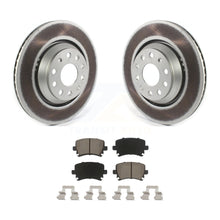 Load image into Gallery viewer, Rear Coated Brake Rotors Ceramic Pad Kit For Volkswagen CC Passat GTI Golf R R32