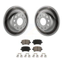 Charger l&#39;image dans la galerie, Rear Coated Disc Brake Rotors And Ceramic Pads Kit For Volkswagen GTI