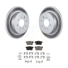 Load image into Gallery viewer, Rear Coated Disc Brake Rotors And Ceramic Pads Kit For Honda Civic Acura EL